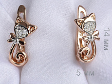 фото Серьги  fallon - (артикул - 18e01700-FF8328)