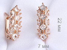 фото Серьги  fallon - (артикул - 18e01700-FF8353)